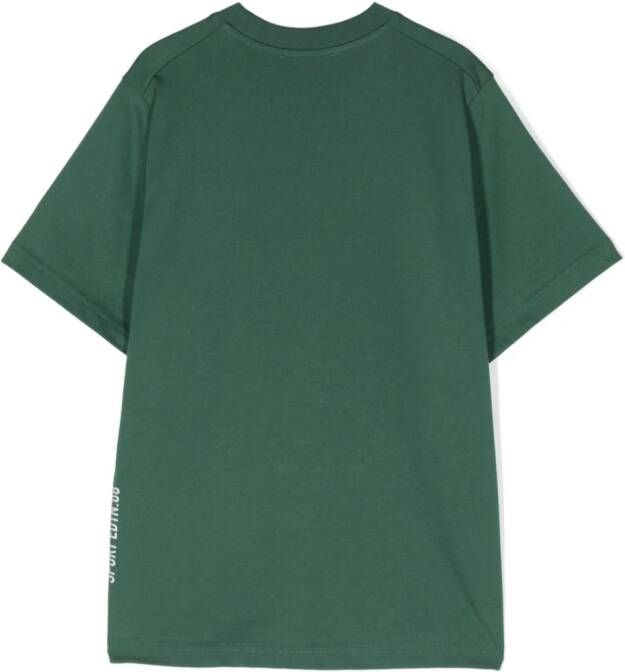 Dsquared2 Kids T-shirt met logoprint Groen