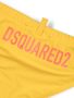 Dsquared2 Kids Shorts met logoprint Geel - Thumbnail 2