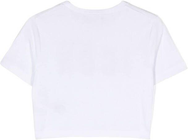 DSQUARED2 KIDS T-shirt met logoprint Wit