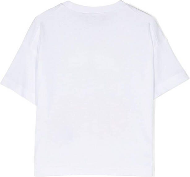 DSQUARED2 KIDS T-shirt met logoprint Wit