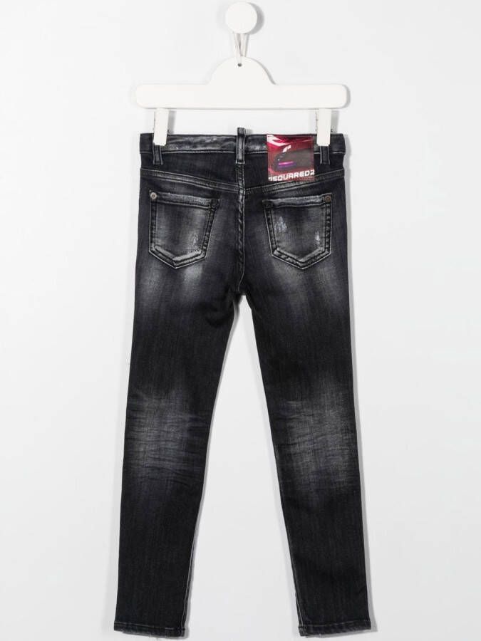 DSQUARED2 KIDS Slim-fit jeans Grijs