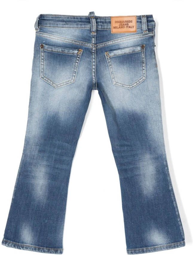 DSQUARED2 KIDS Straight broek Blauw