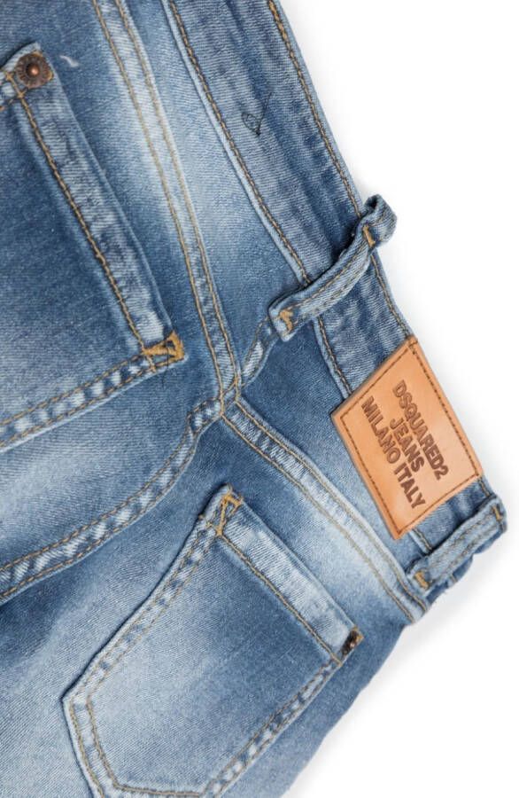 DSQUARED2 KIDS Straight broek Blauw