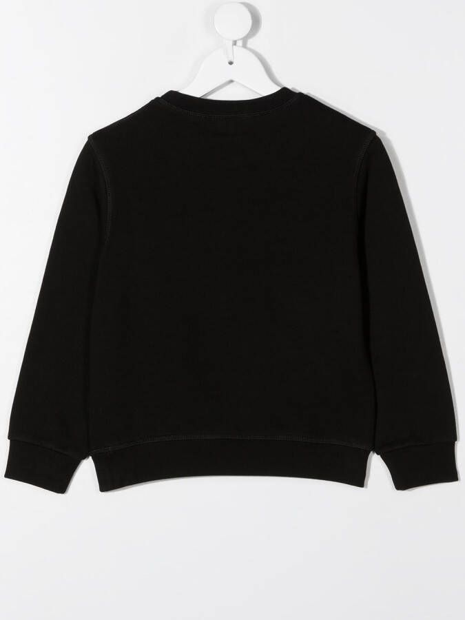 DSQUARED2 KIDS Sweater met logo Zwart