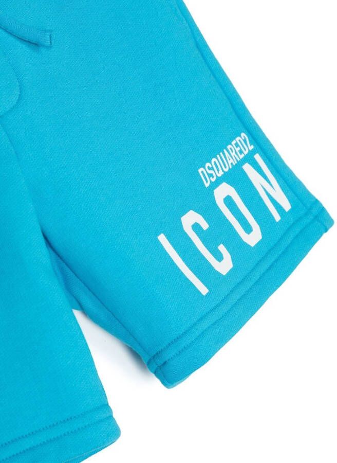 DSQUARED2 KIDS Sweater met logoprint Blauw