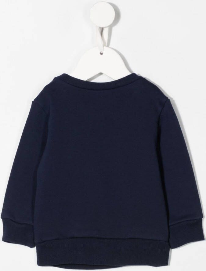 DSQUARED2 KIDS Sweater met logoprint Blauw