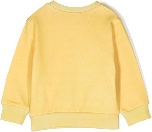 DSQUARED2 KIDS Sweater met logoprint Geel