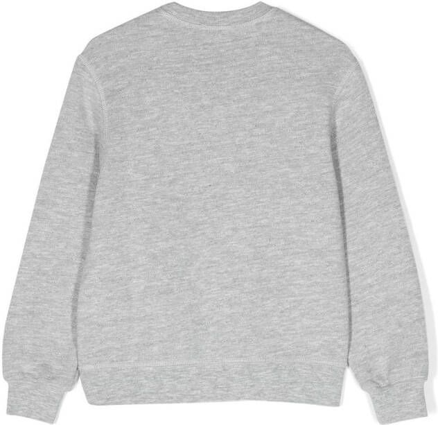 Dsquared2 Kids Sweater met logoprint Grijs