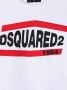 Dsquared2 Kids Sweater met logoprint kinderen katoen 10 jaar Wit - Thumbnail 3