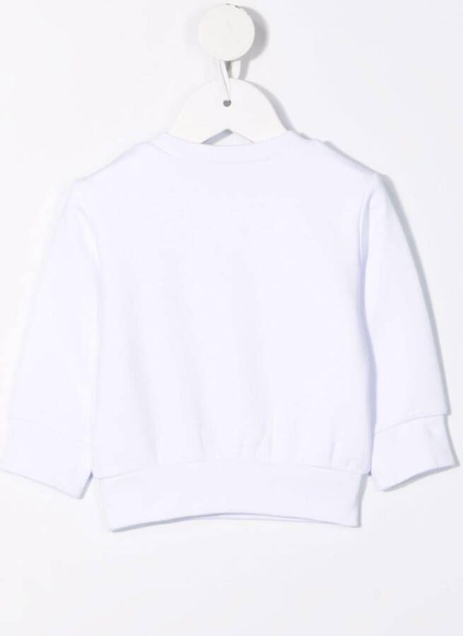 DSQUARED2 KIDS Sweater met logoprint Wit
