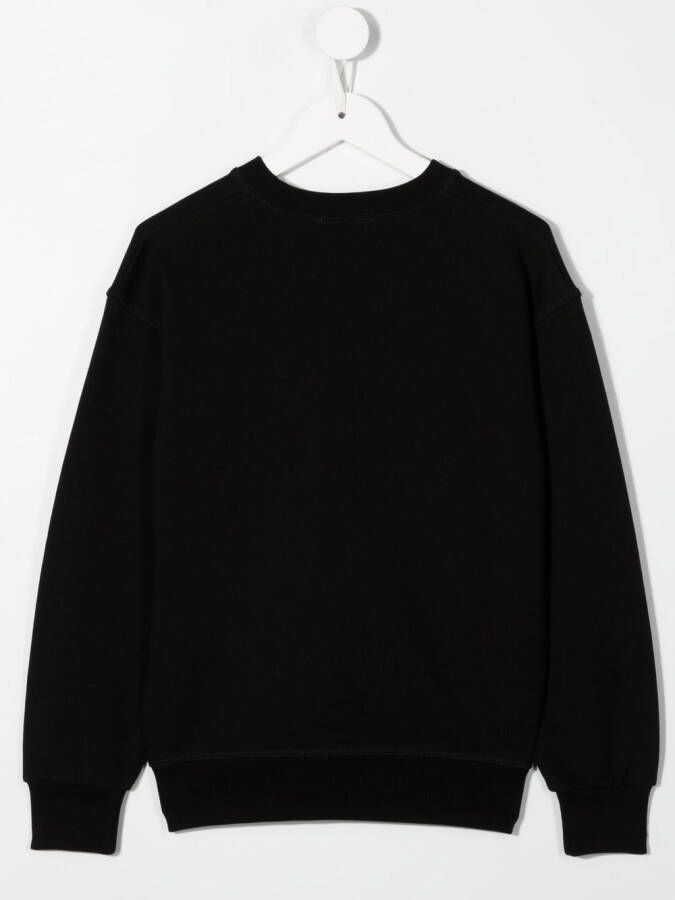 DSQUARED2 KIDS Sweater met logoprint Zwart