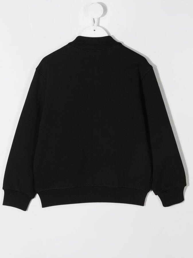 DSQUARED2 KIDS Sweater met logostreep Zwart