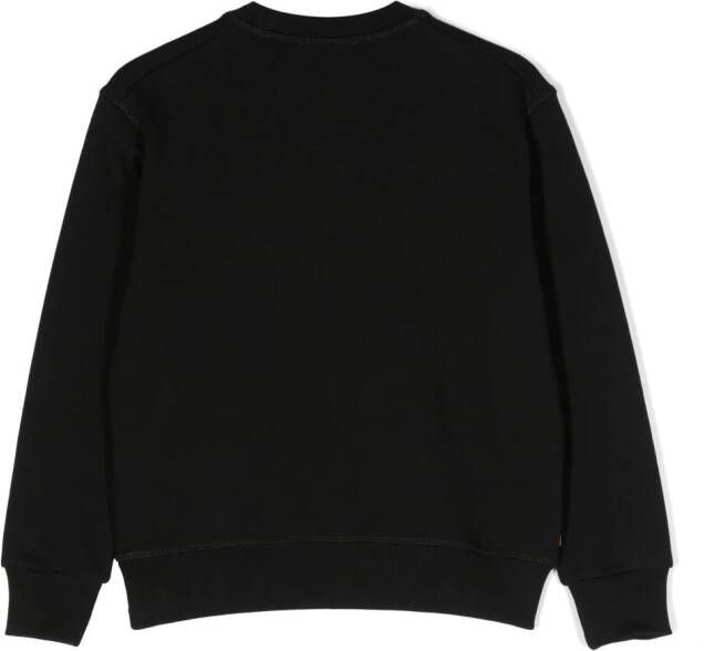 Dsquared2 Kids Sweater met print Zwart