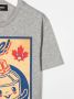 Dsquared2 Kids T-shirt met grafische print Grijs - Thumbnail 3