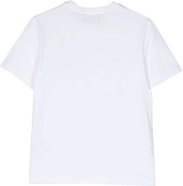 DSQUARED2 KIDS T-shirt met logopatch Wit