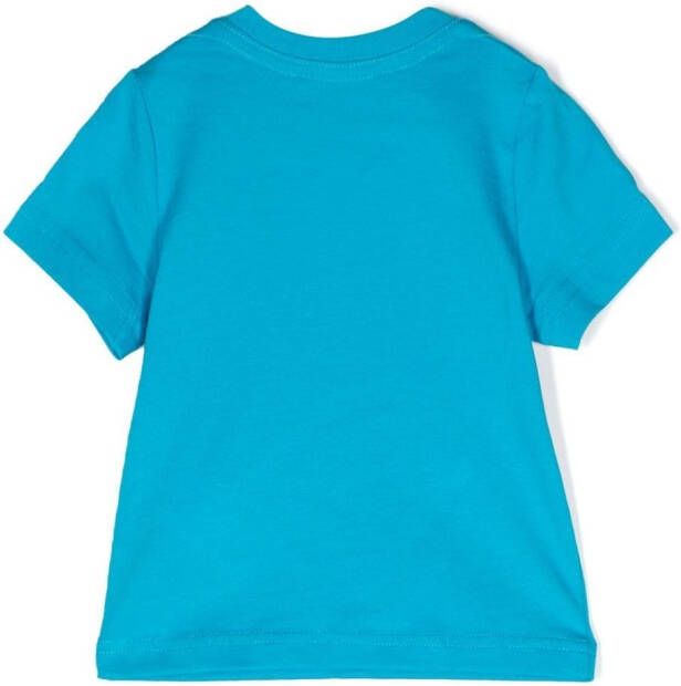 Dsquared2 Kids T-shirt met logoprint Blauw