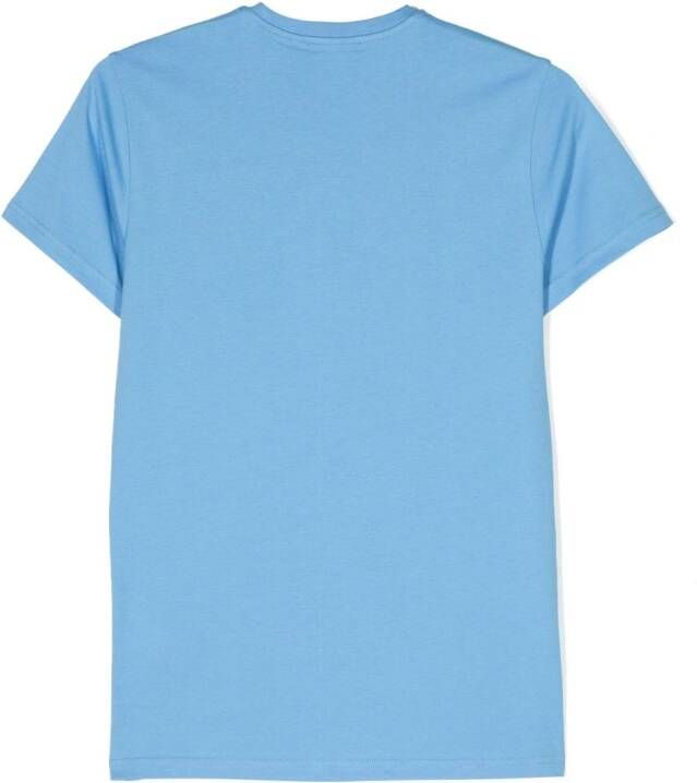 DSQUARED2 KIDS T-shirt met logoprint Blauw