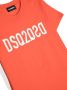 Dsquared2 Kids T-shirt met logoprint Oranje - Thumbnail 2