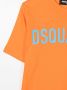 Dsquared2 Kids T-shirt met logoprint Oranje - Thumbnail 3