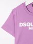 Dsquared2 Kids T-shirt met logoprint Roze - Thumbnail 3