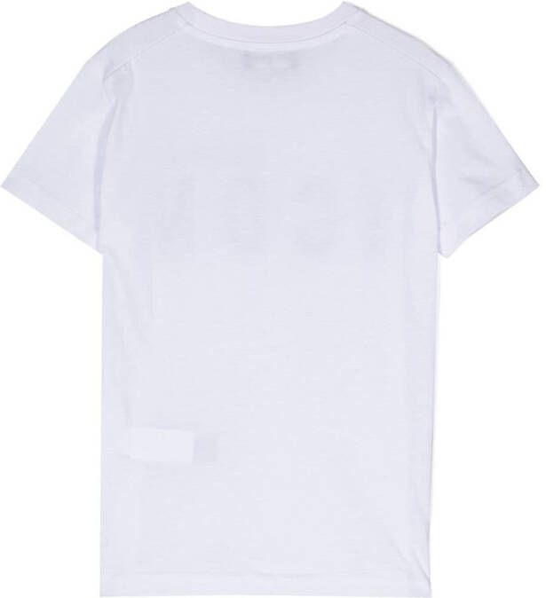 DSQUARED2 KIDS T-shirt met logoprint Wit