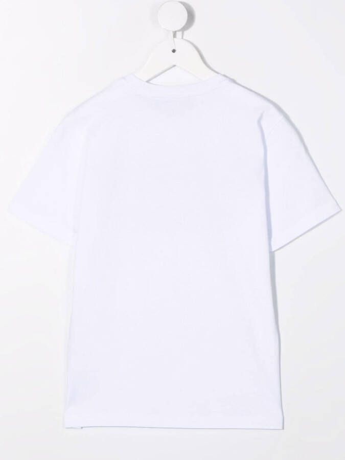 DSQUARED2 KIDS T-shirt met logoprint Wit