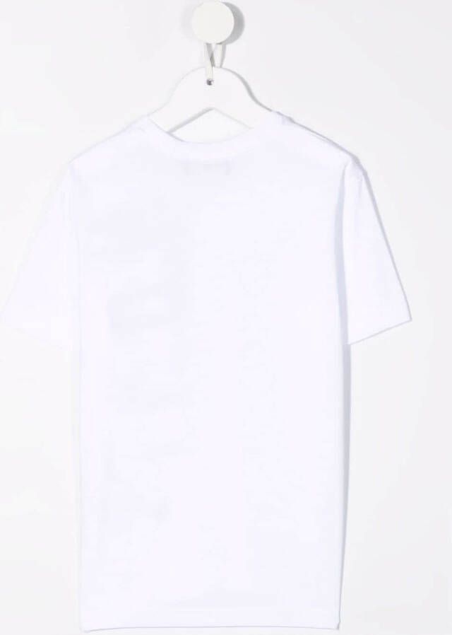 DSQUARED2 KIDS T-shirt met logoprint Wit