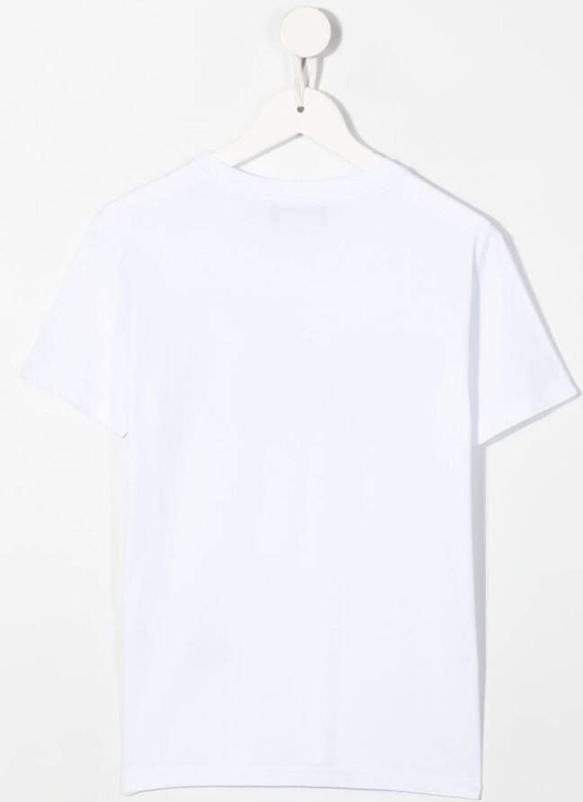 DSQUARED2 KIDS T-shirt met logoprint Wit