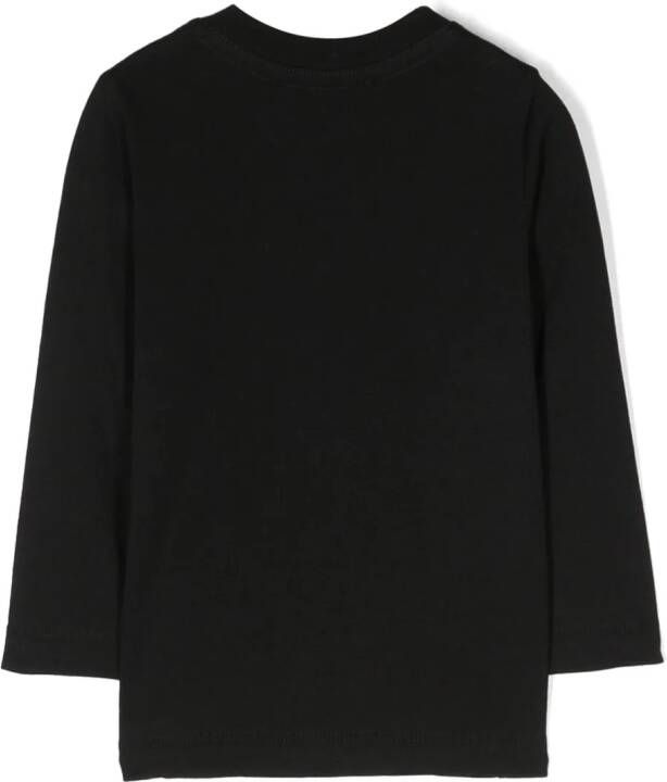 DSQUARED2 KIDS T-shirt met logoprint Zwart