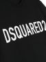 Dsquared2 Kids Katoenen T-shirt met logoprint Zwart - Thumbnail 3