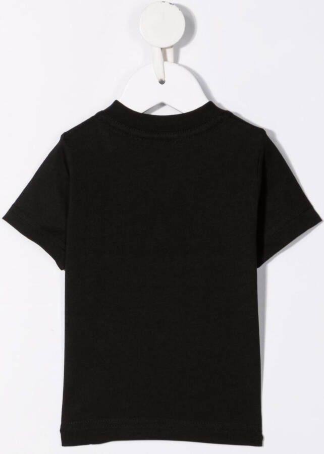 DSQUARED2 KIDS T-shirt met logoprint Zwart