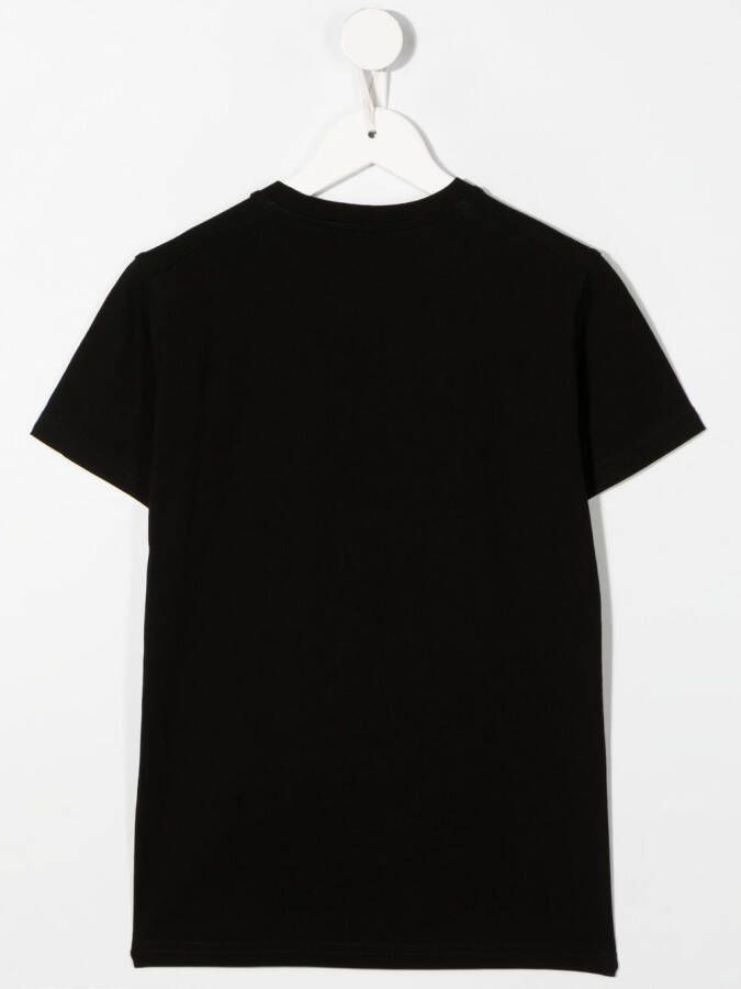 DSQUARED2 KIDS T-shirt met logoprint Zwart