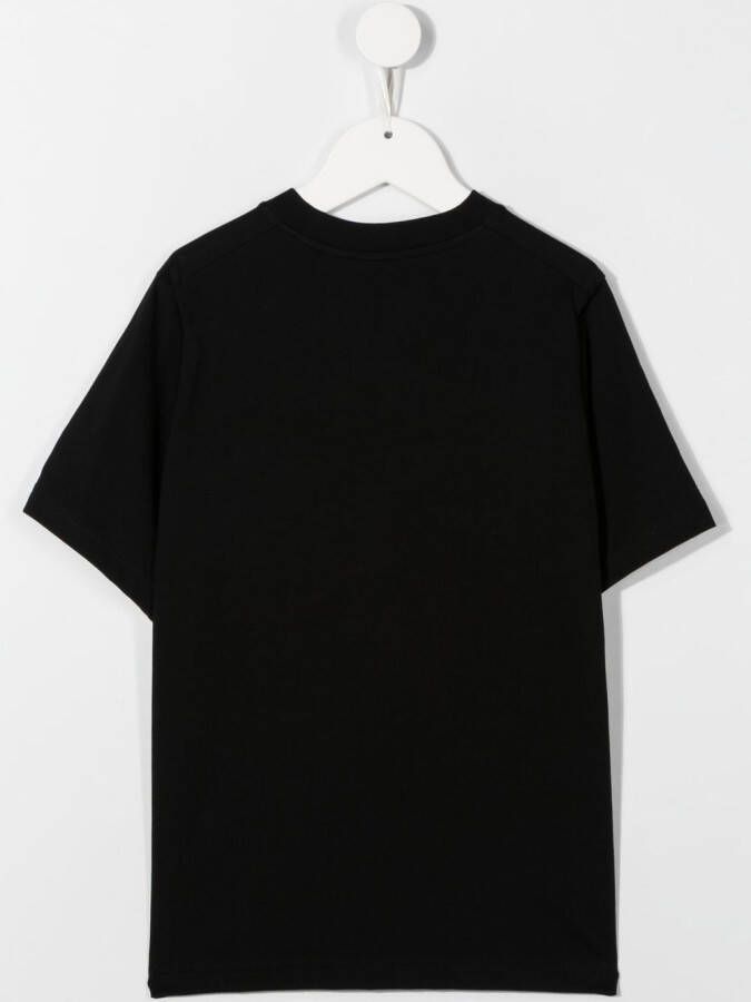 DSQUARED2 KIDS T-shirt met logoprint Zwart