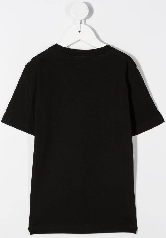 DSQUARED2 KIDS T-shirt met logoprint Zwart