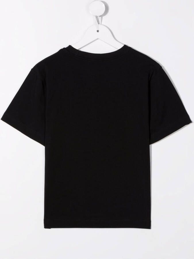 DSQUARED2 KIDS T-shirt met print Zwart