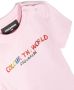 Dsquared2 Kids T-shirt met tekst Roze - Thumbnail 3