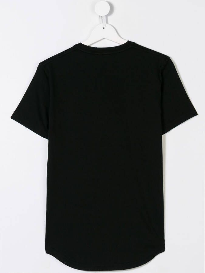 DSQUARED2 KIDS TEEN Icon print T-shirt Zwart