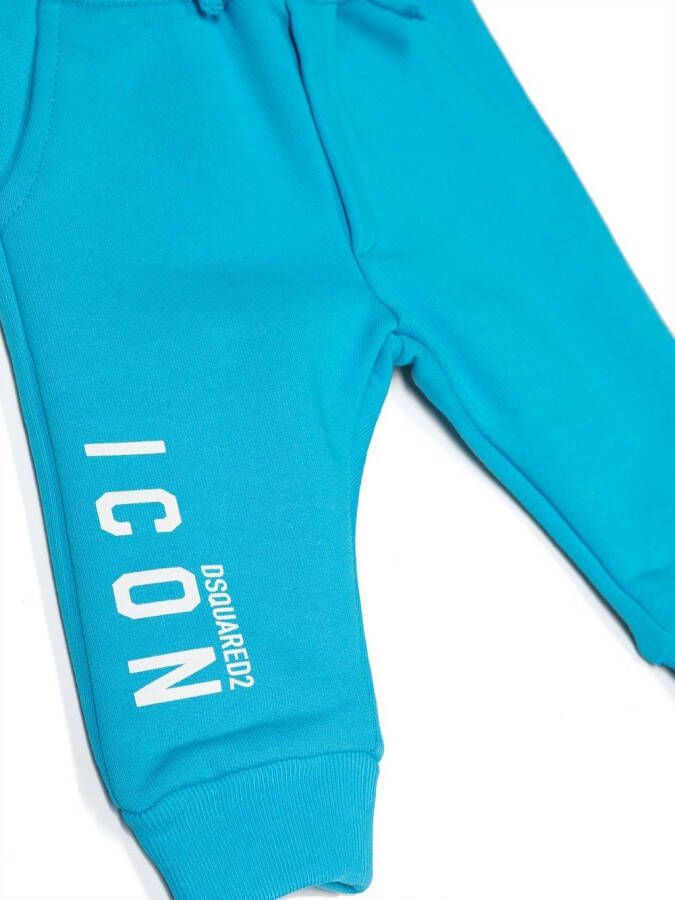 DSQUARED2 KIDS Trainingsbroek met Icon-print Blauw