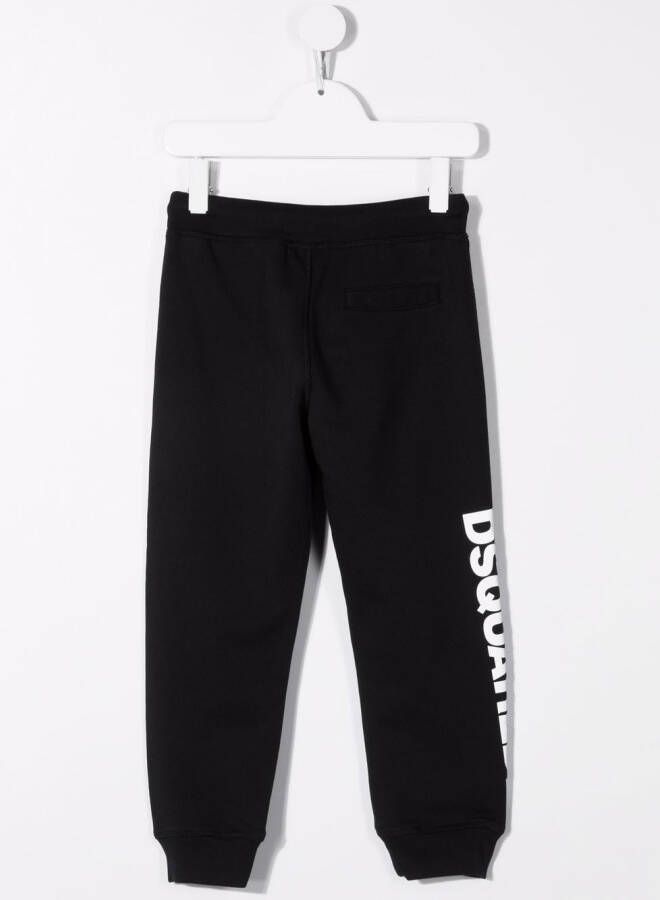DSQUARED2 KIDS Trainingsbroek met logoprint Zwart