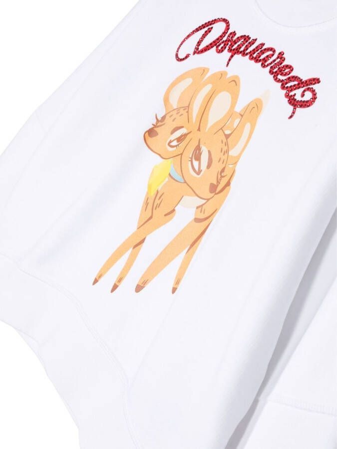 DSQUARED2 KIDS Trui met print Wit