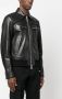 Dsquared2 leather biker jacket Zwart - Thumbnail 3