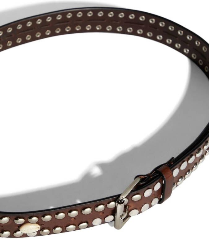 DSQUARED2 Leren riem Bruin