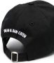 DSQUARED2 logo-appliqué cotton cap Zwart - Thumbnail 2