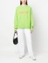 DSQUARED2 Sweater met geborduurd logo Groen - Thumbnail 2