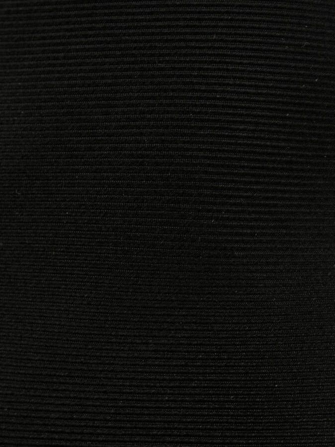 DSQUARED2 Stropdas met geborduurd logo Zwart