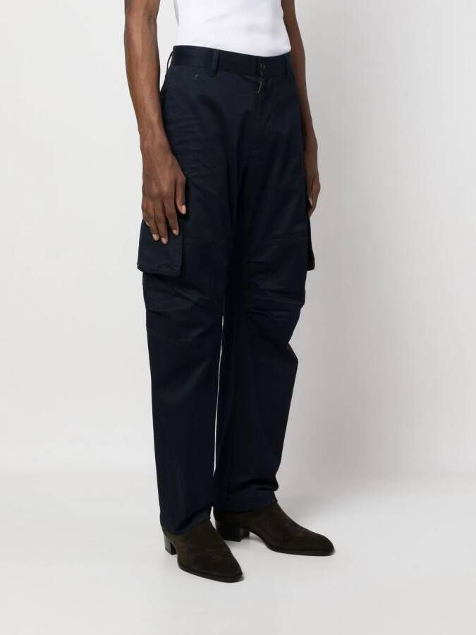 DSQUARED2 logo patch cargo trousers Beige
