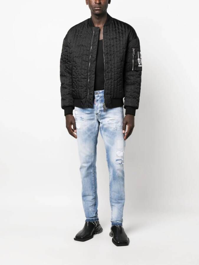 DSQUARED2 Skinny jeans Blauw