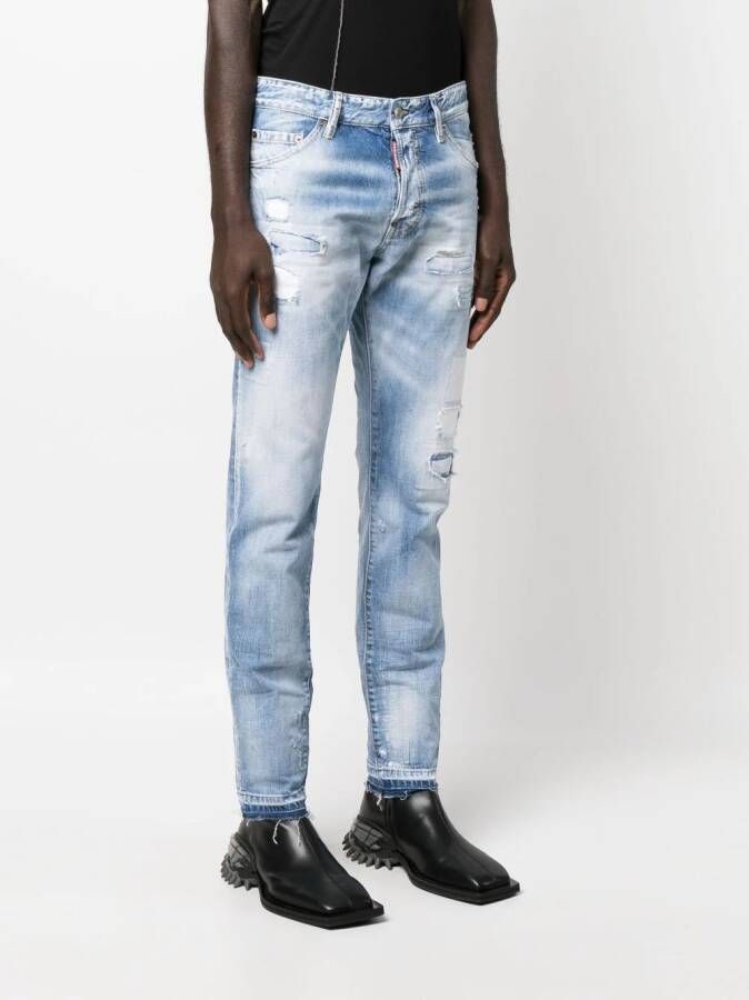 DSQUARED2 Skinny jeans Blauw