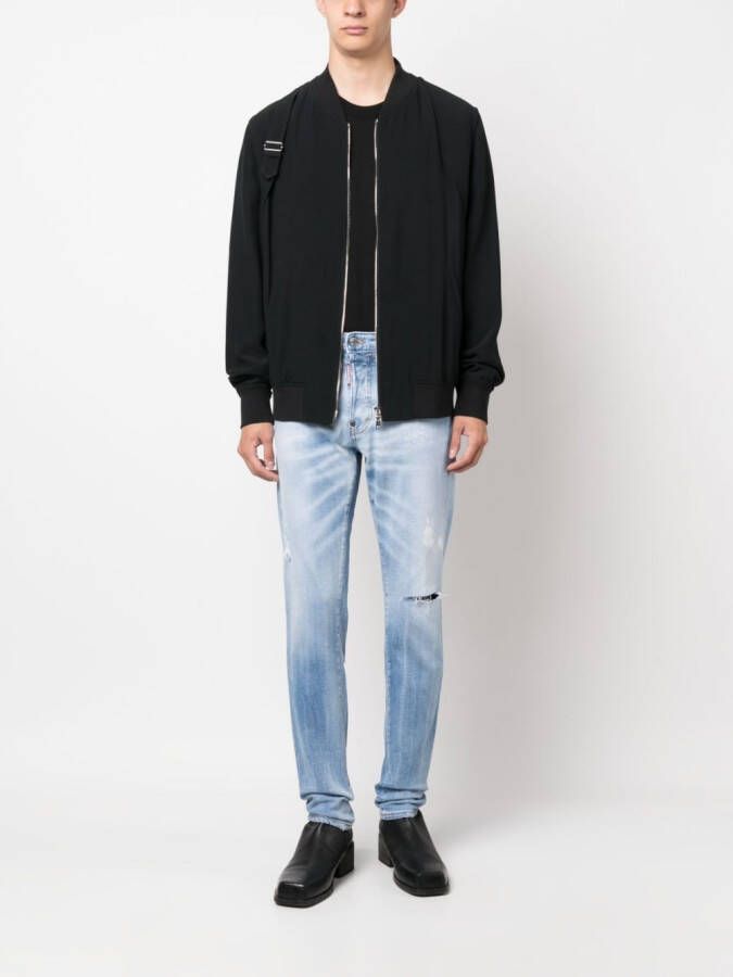 DSQUARED2 Jeans met toelopende pijpen Blauw