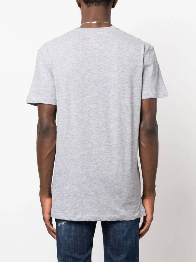 DSQUARED2 T-shirt met logoprint Grijs